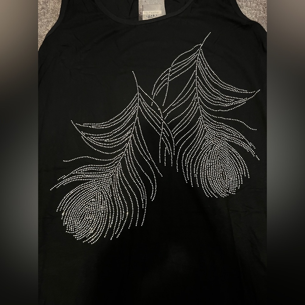 NWT  Dress/Shirt w/ Rhinestones, One Size - Picture 3 of 9